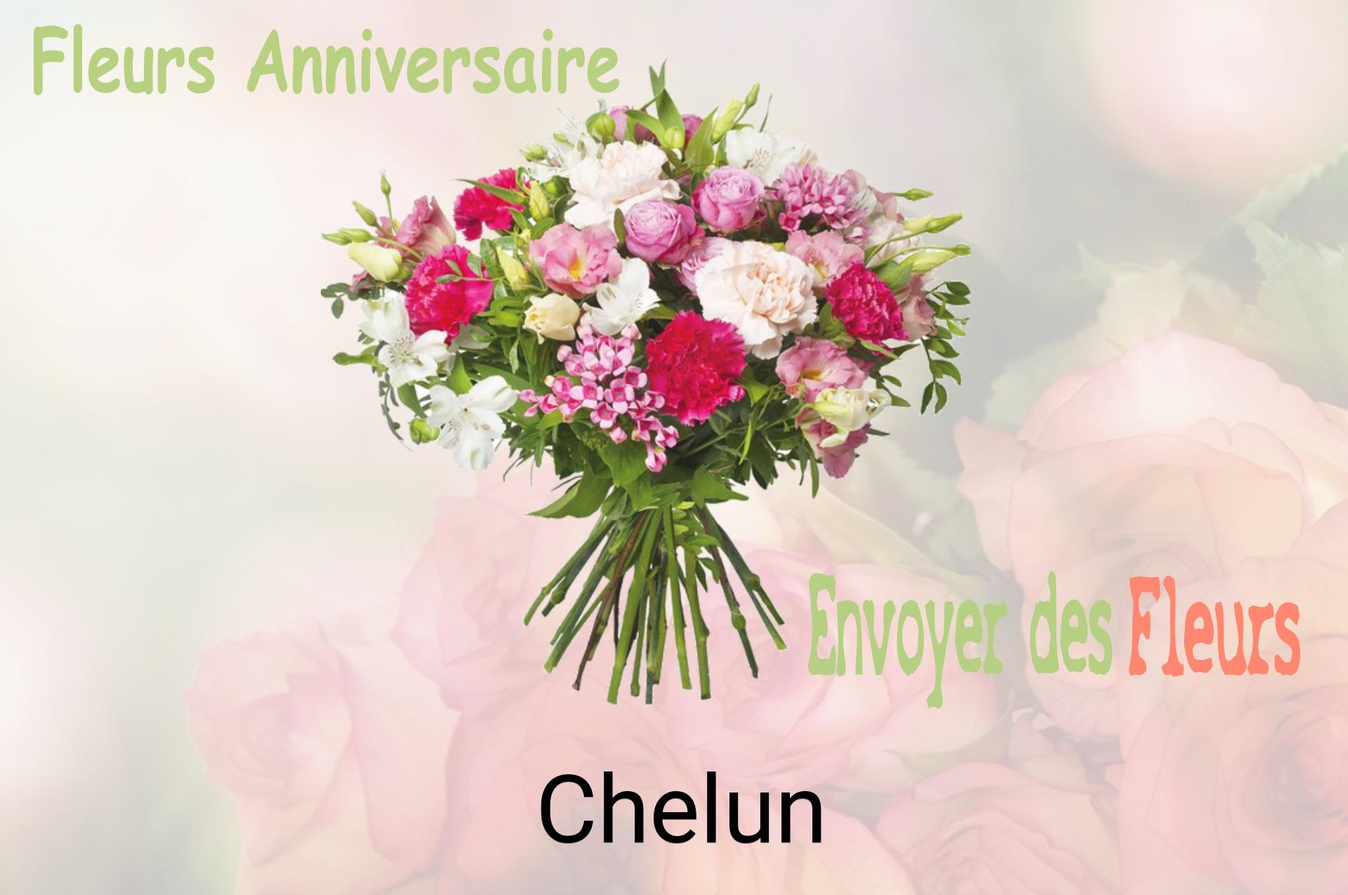 Bouquet de fleurs d’anniversaire livré à Chelun