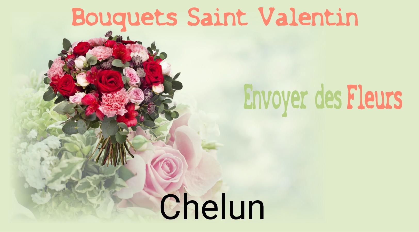 Roses de Saint-Valentin livrées à Chelun